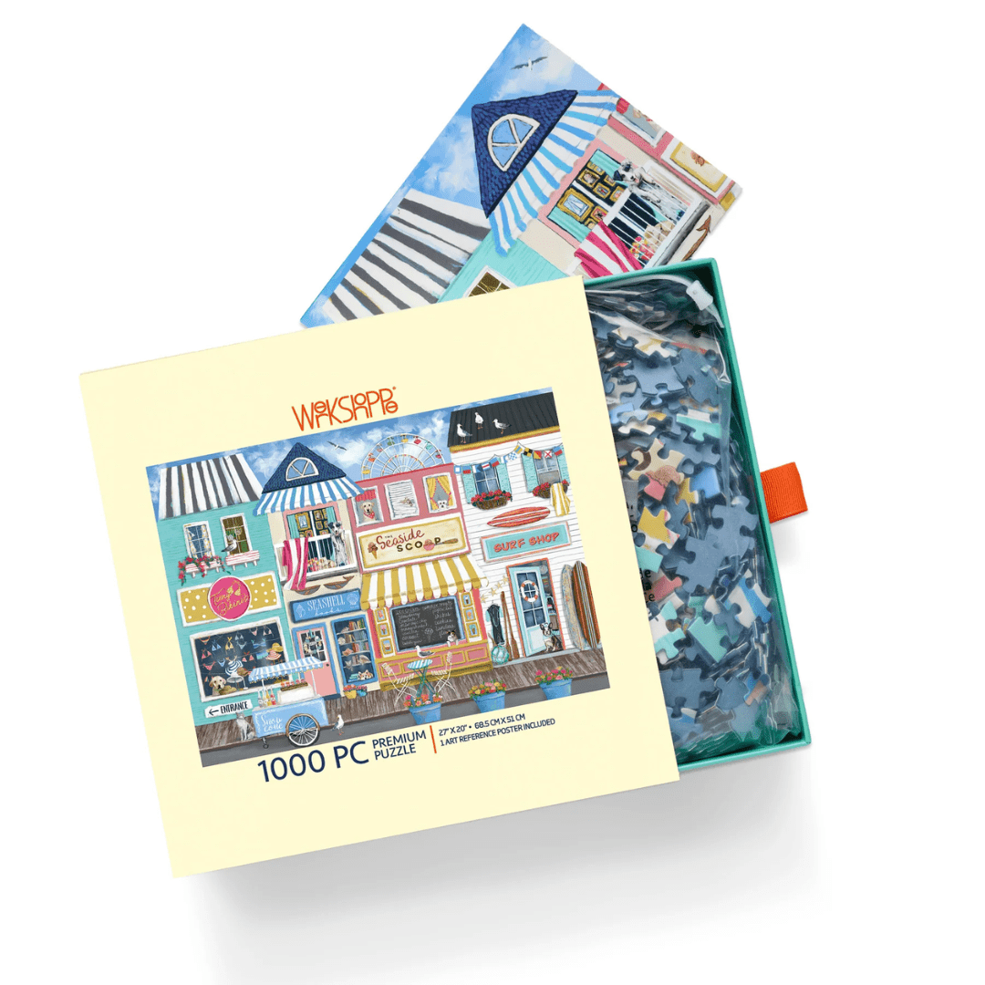 WerkShoppe Beach Boardwalk - Jigsaw Puzzle - WerkShoppe