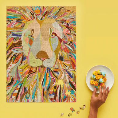 Werkshoppe Jigsaw Puzzle - Majestic Lion - WerkShoppe