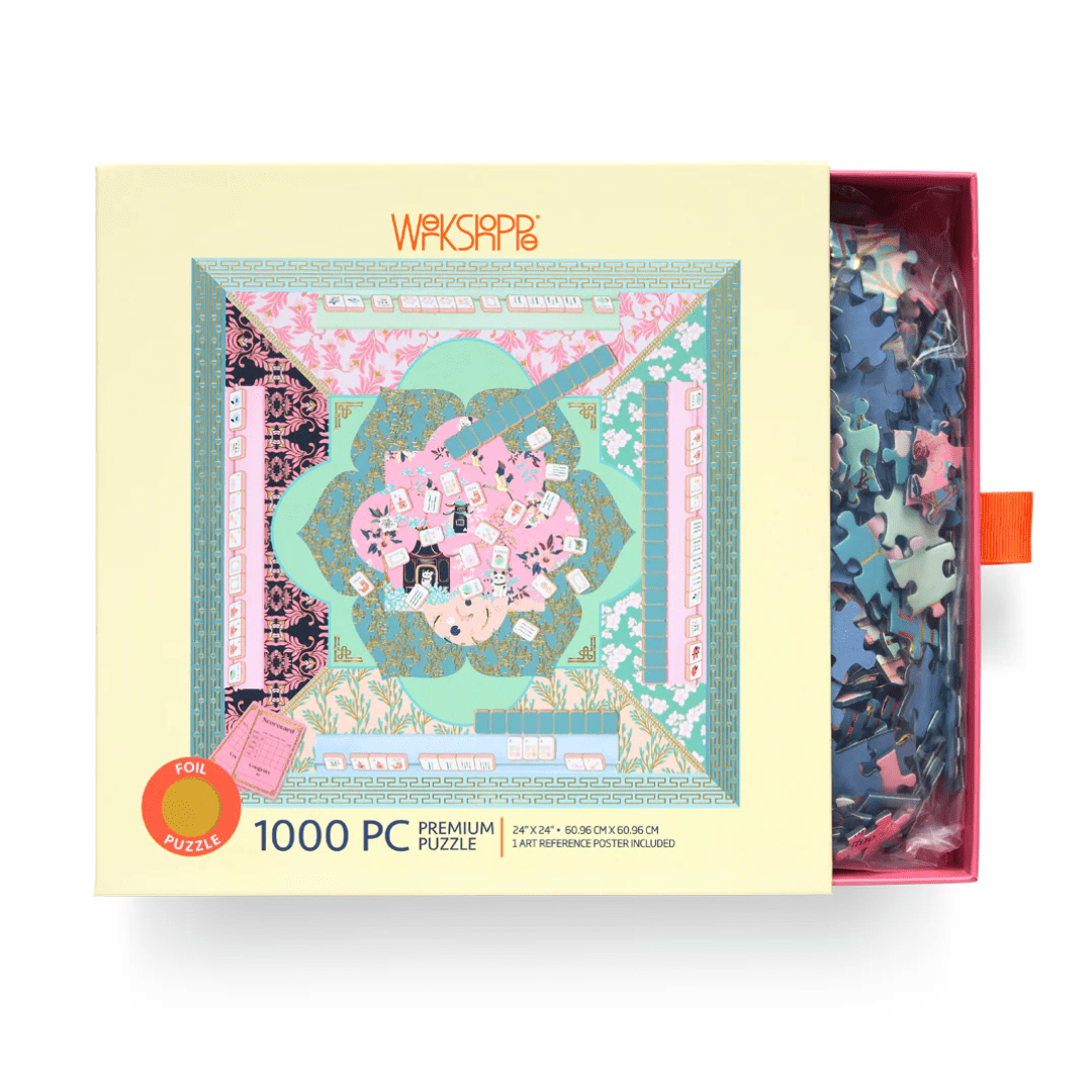 WerkShoppe Let's Play Mahjong- Jigsaw Puzzle - WerkShoppe