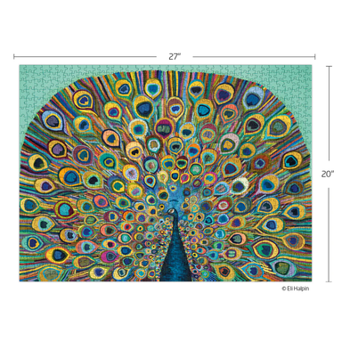 WerkShoppe Peacock - Jigsaw Puzzle - WerkShoppe