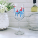 Wine by Design Hand - painted Santa Crab Wine Glass - Wine By Design