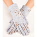 Winter Primrose Embroidered Gloves - Very Moda