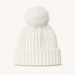Wool Blend Ribbed Knit Beanie - Very Moda