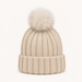 Wool Blend Ribbed Knit Beanie - Very Moda