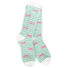 World's Softest Cozy Crew Socks - Holiday Bow - World's Softest