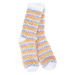 World's Softest Feather Mini Crew Socks - Wonderland Check - World's Softest