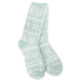 World's Softest Winter Crew Socks - Fair Isle Green - World's Softest