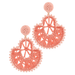 Woven Fan Earrings - Golden Stella