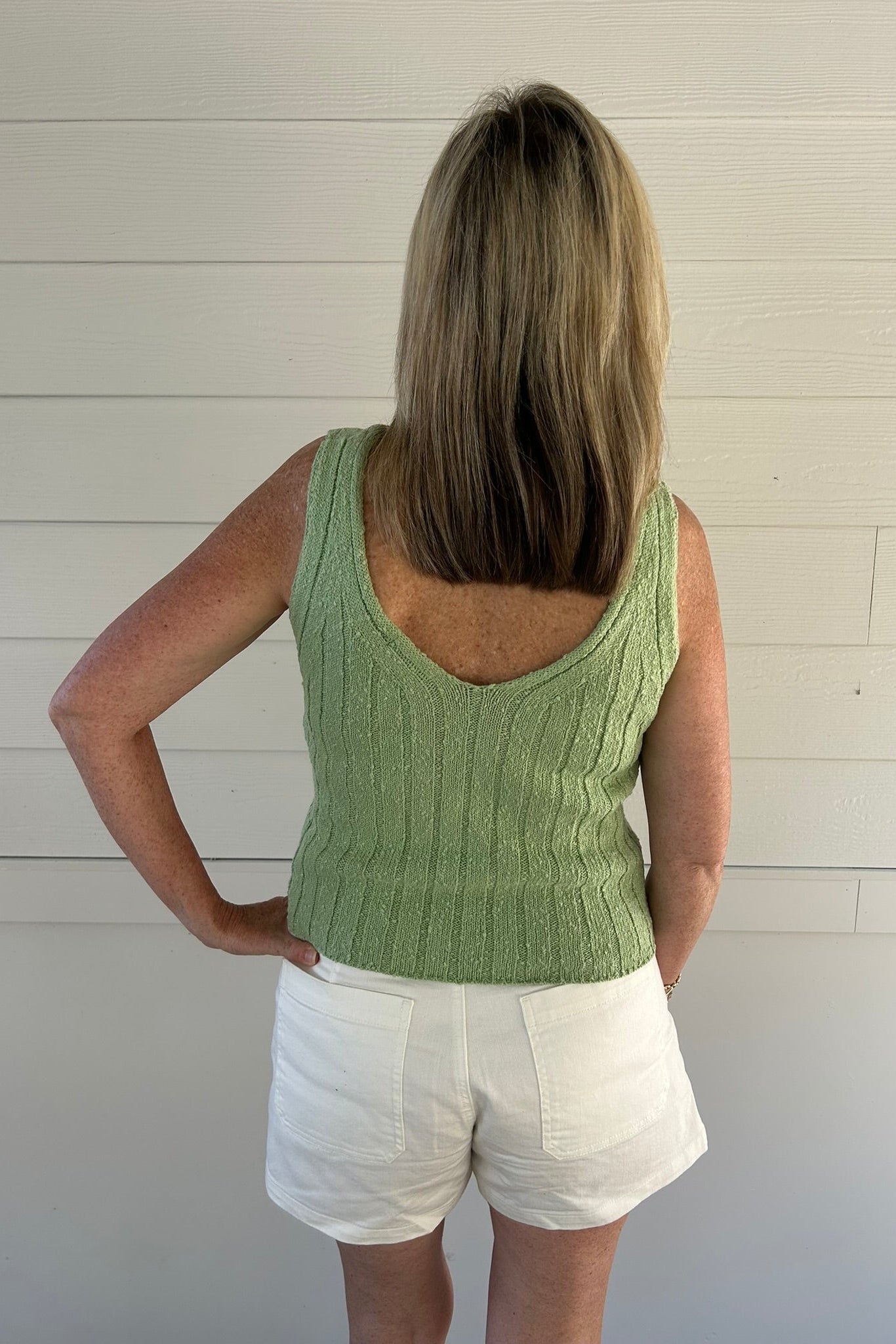 Z Supply Acadia Sweater Tank - Sprout - Z Supply