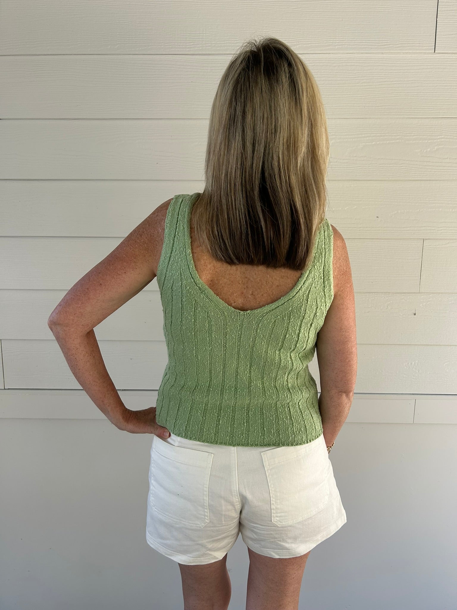 Z Supply Acadia Sweater Tank - Sprout - Z Supply