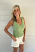 Z Supply Acadia Sweater Tank - Sprout - Z Supply