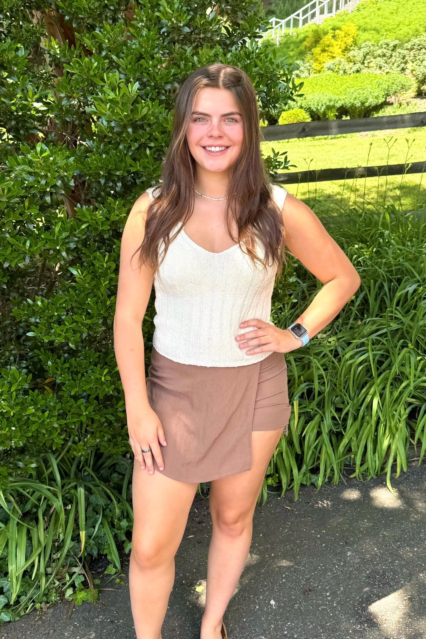 Z Supply Aerial Mini Skort - Palo Santo - Z Supply