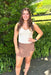 Z Supply Aerial Mini Skort - Palo Santo - Z Supply