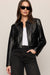 Z Supply Ainsley Leather Jacket In Black - Z Supply