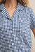 Z Supply Amy Gingham Top - Yacht Blue - Z Supply