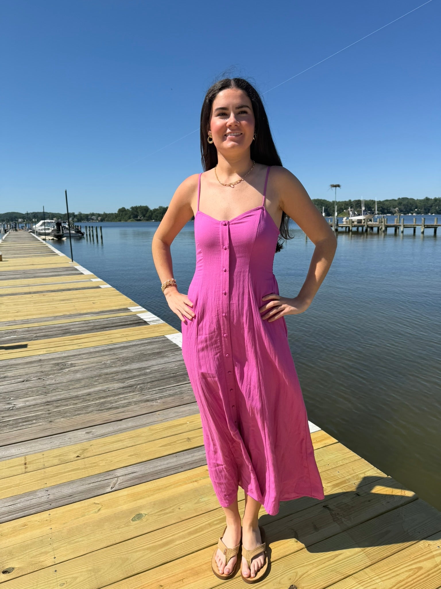 Z Supply Angel Eyes Midi Dress - Z Supply