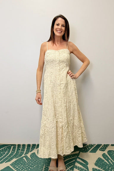 Z Supply Angel Eyes Textured Midi Dress - Z Supply