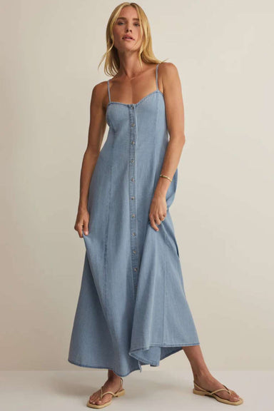 Z Supply Angel Eyes Twill Midi Dress - Z Supply