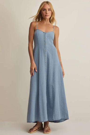 Z Supply Angel Eyes Twill Midi Dress - Z Supply