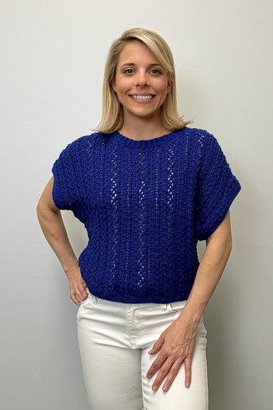 Z Supply Ballast Crochet Top - Nautical - Z Supply