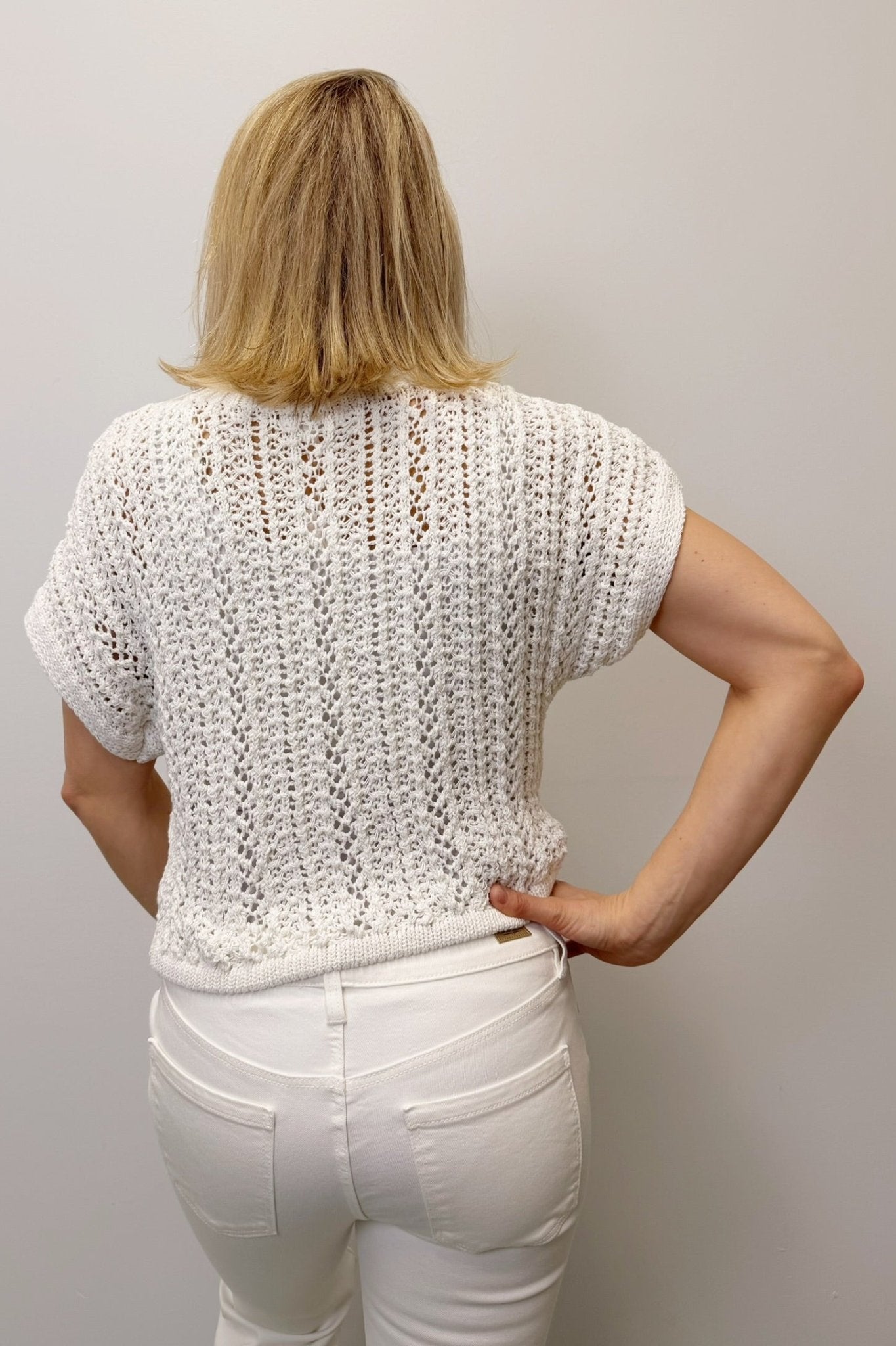 Z Supply Ballast Crochet Top - White - Z Supply