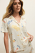 Z Supply Beach Days PJ Top - Vanilla Ice - Z Supply