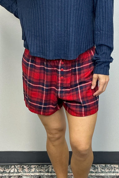 Z Supply Boyfriend Boxer - Haute Red - Z Supply