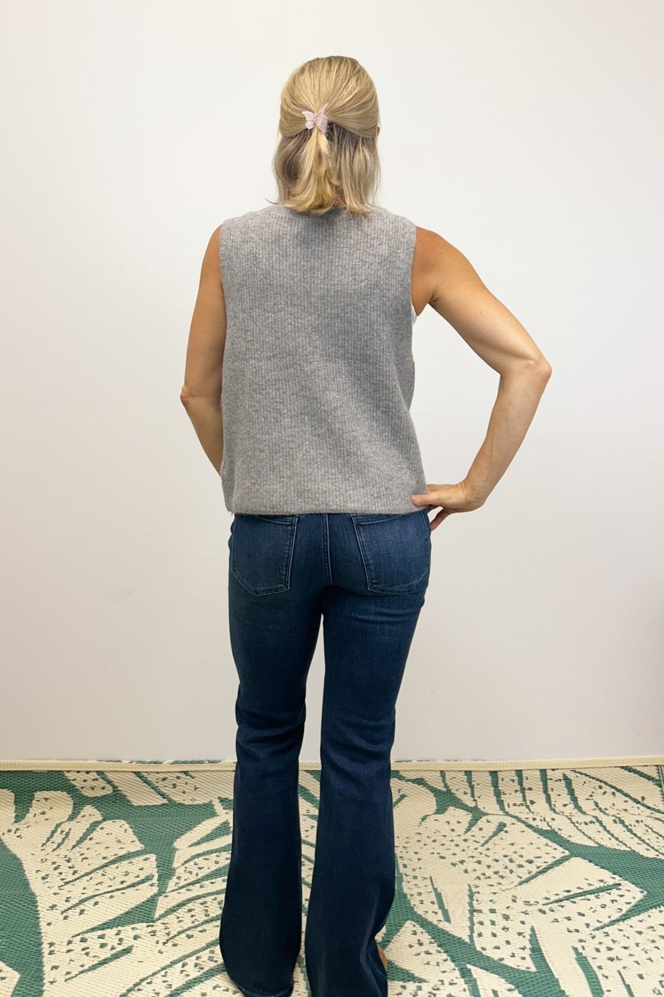 Z Supply Bryce Sweater Vest - Medium Heather Grey - Z Supply