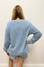 Z Supply Cam Knit Denim Whipstitch Top - Z Supply
