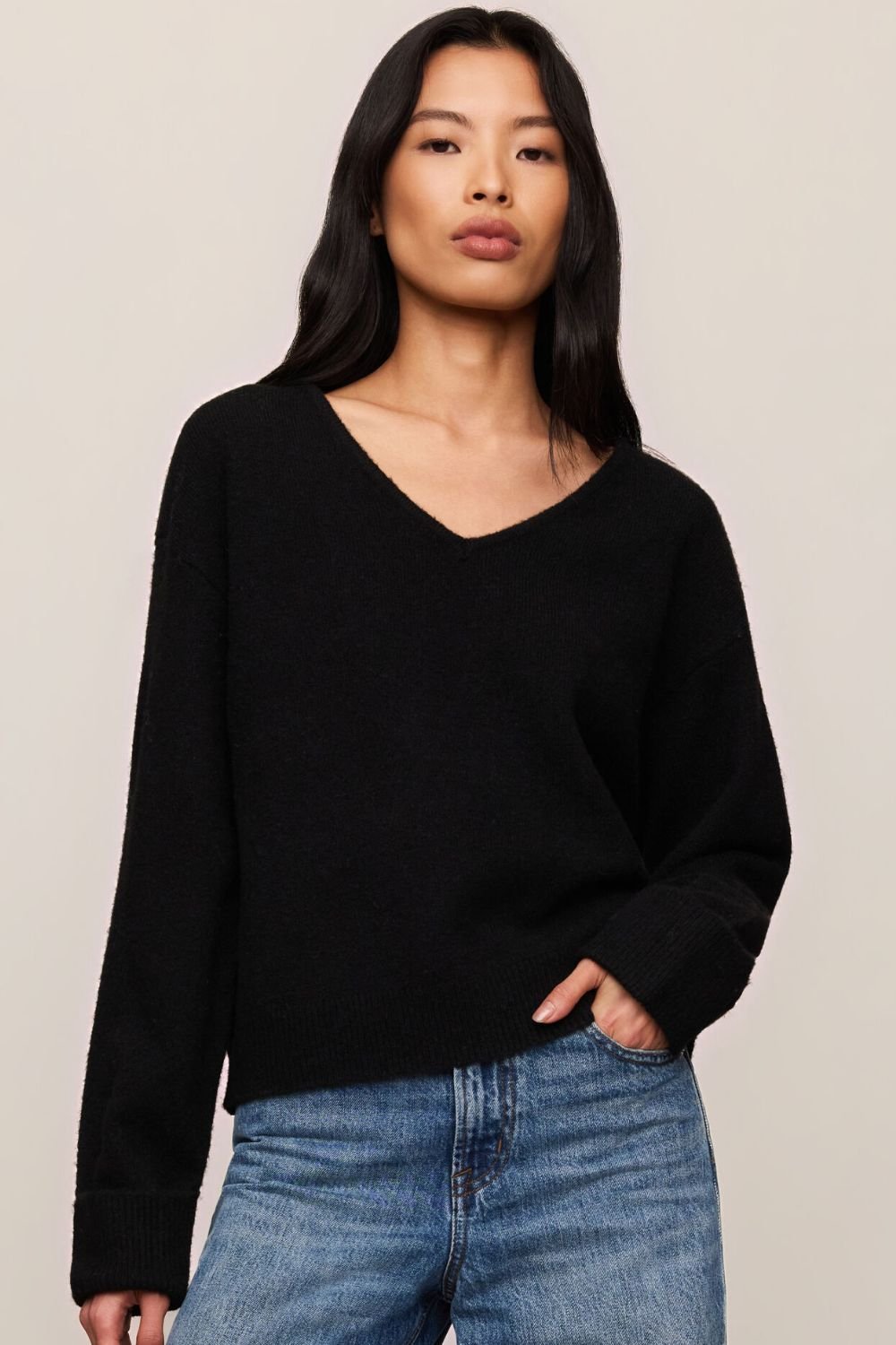 Z Supply Cerro Sweater- Black - Z Supply