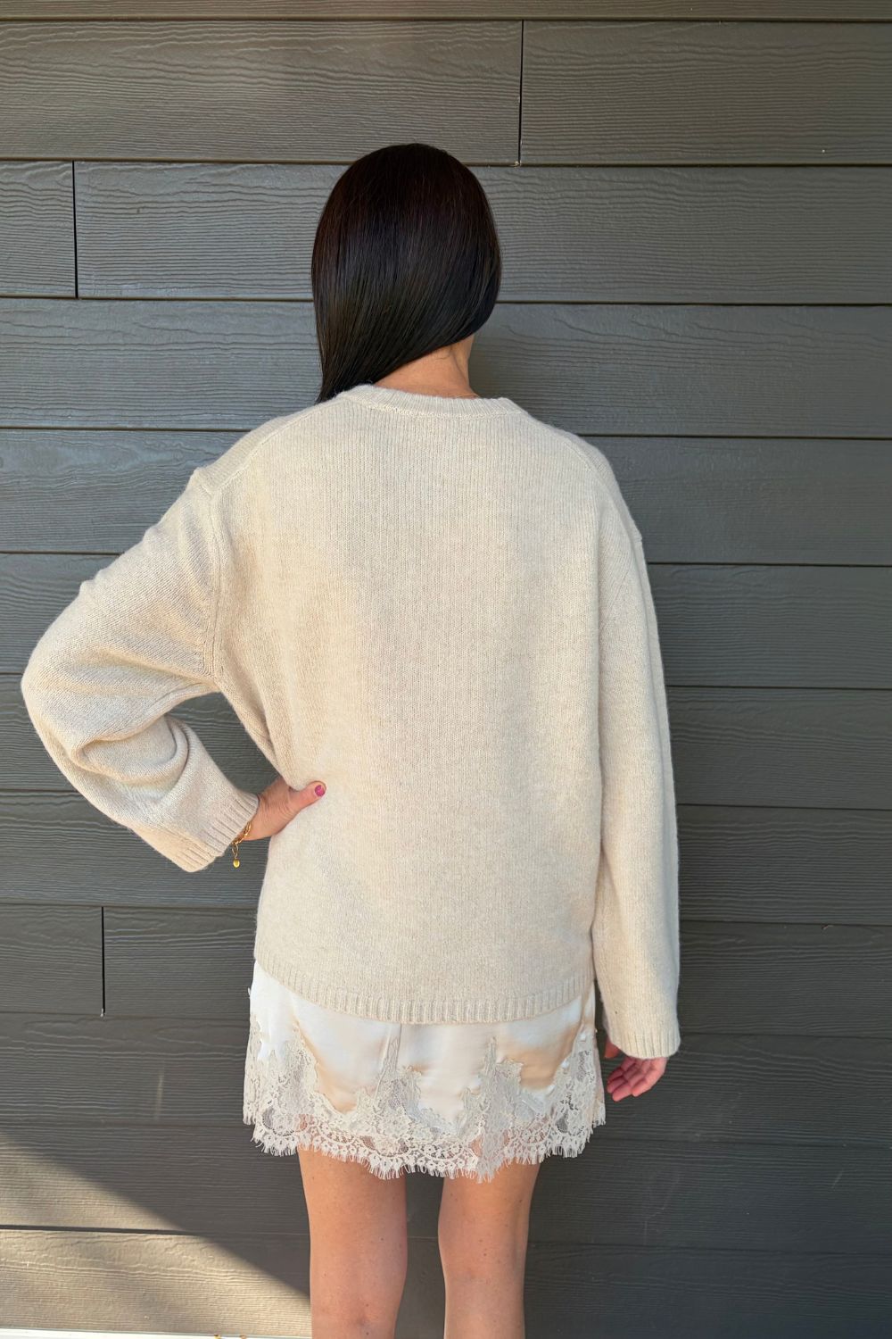 Z Supply Chill Mode Sweater In Frosted Pearl - Z Supply