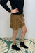 Z Supply Ciera Suede Mini Skirt - Coconut - Z Supply