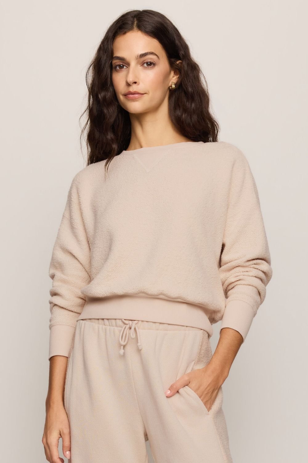 Z Supply Clubhouse Textured Sweater In Frosted Pearl - Z Supply