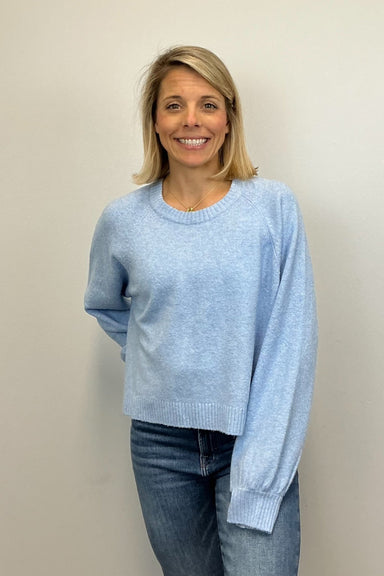 Z Supply Coming Up Sweater - Blue Light - Z Supply