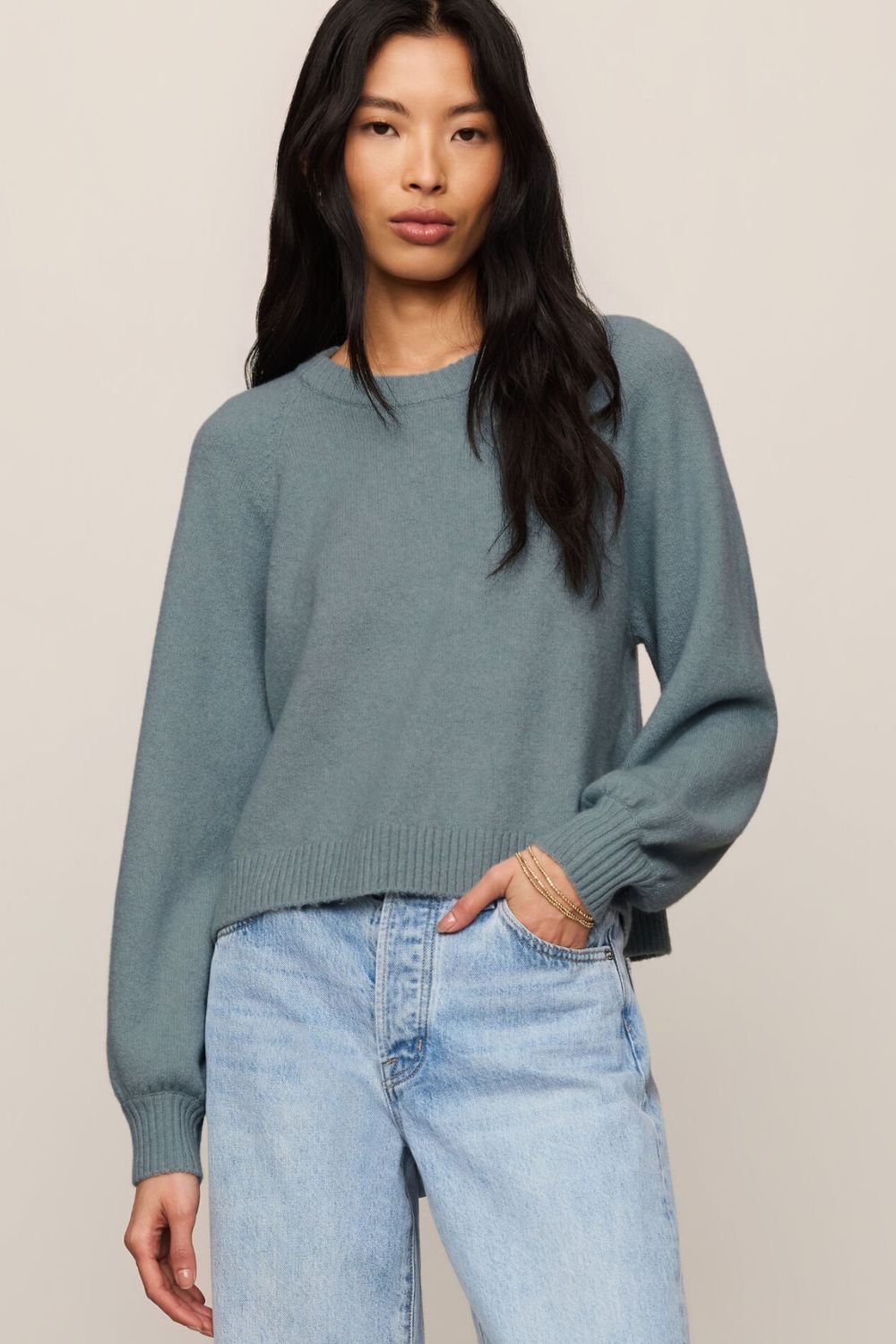 Z Supply Coming Up Sweater- Soft Succulent - Z Supply