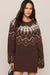 Z Supply Fair Weather Sweater Dress In Cinnamon - Z Supply