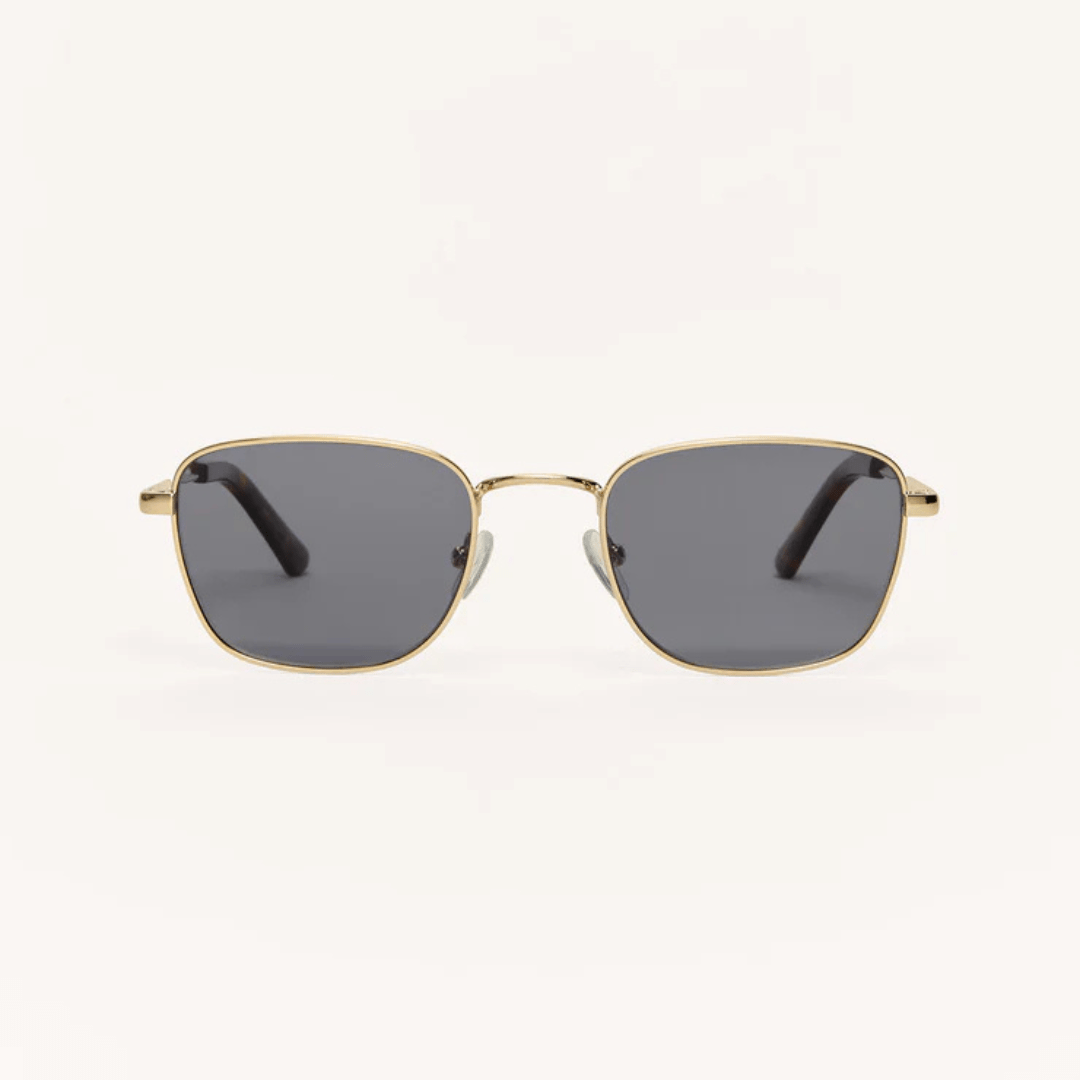 Z Supply Fastlane Sunglasses - Gold/Grey - Z Supply