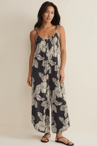 Z Supply Flared Asha Floral Jumpsuit - Z Supply