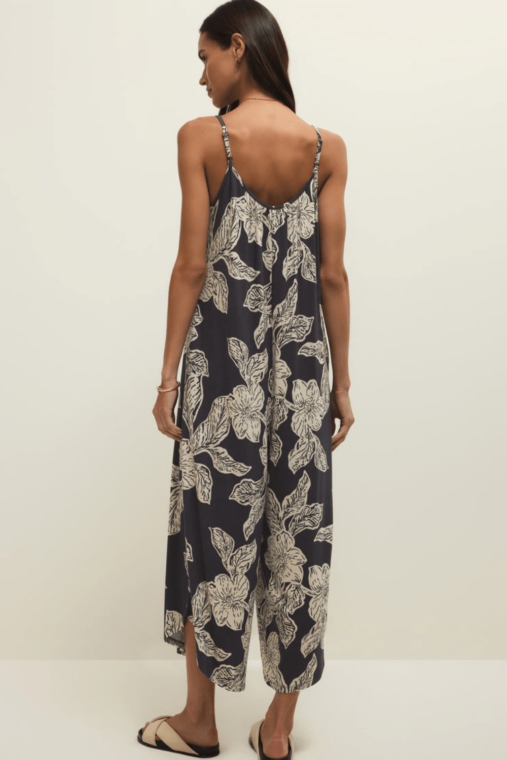 Z Supply Flared Asha Floral Jumpsuit - Z Supply