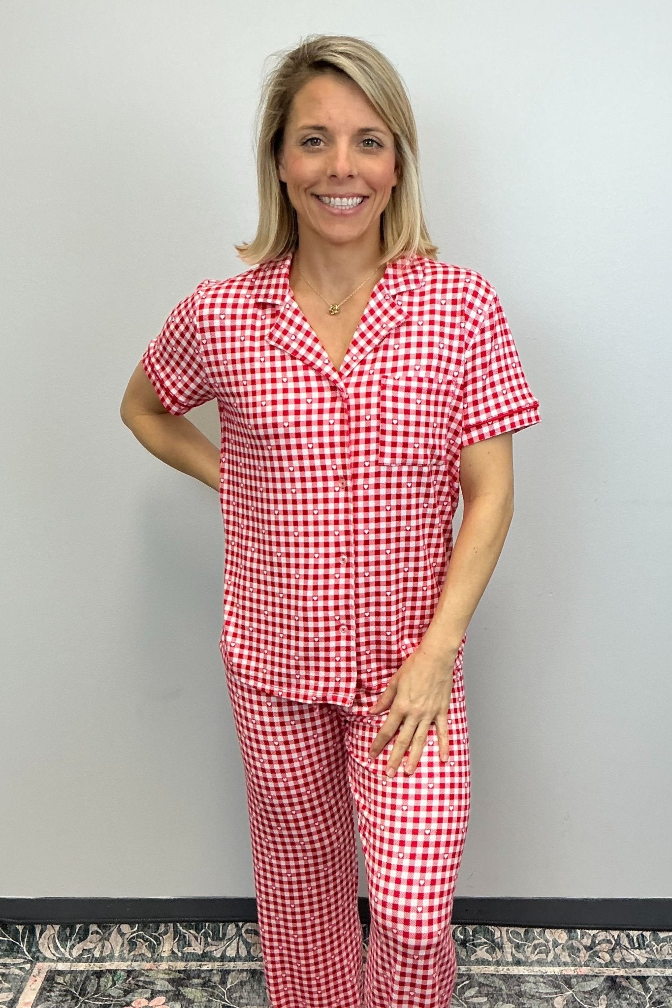 Z Supply Gingham PJ Top - Z Supply