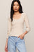 Z Supply Greyson Scoop LS Tee- Chalk - Z Supply