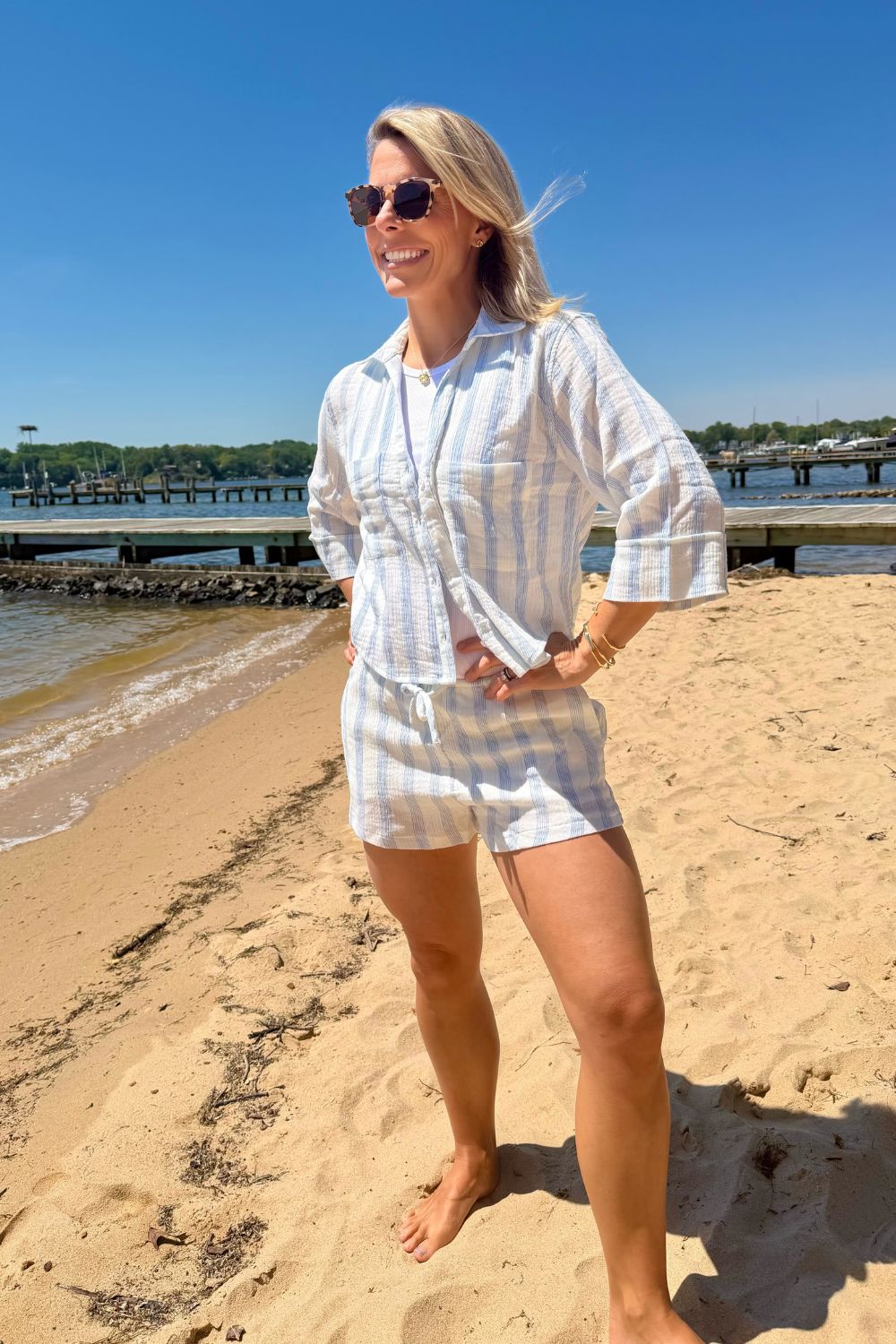 Z Supply Helena Striped Shirt - Z Supply