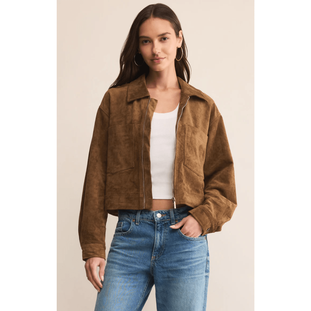 Z Supply Heritage Suede Jacket - Z Supply