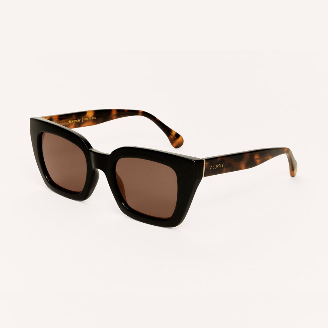 Z Supply Hideaway Sunglasses - Black Tortoise - Z Supply