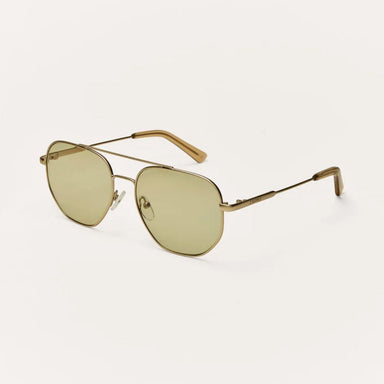 Z Supply Highway Sunglasses - Satin Gold - Z Supply