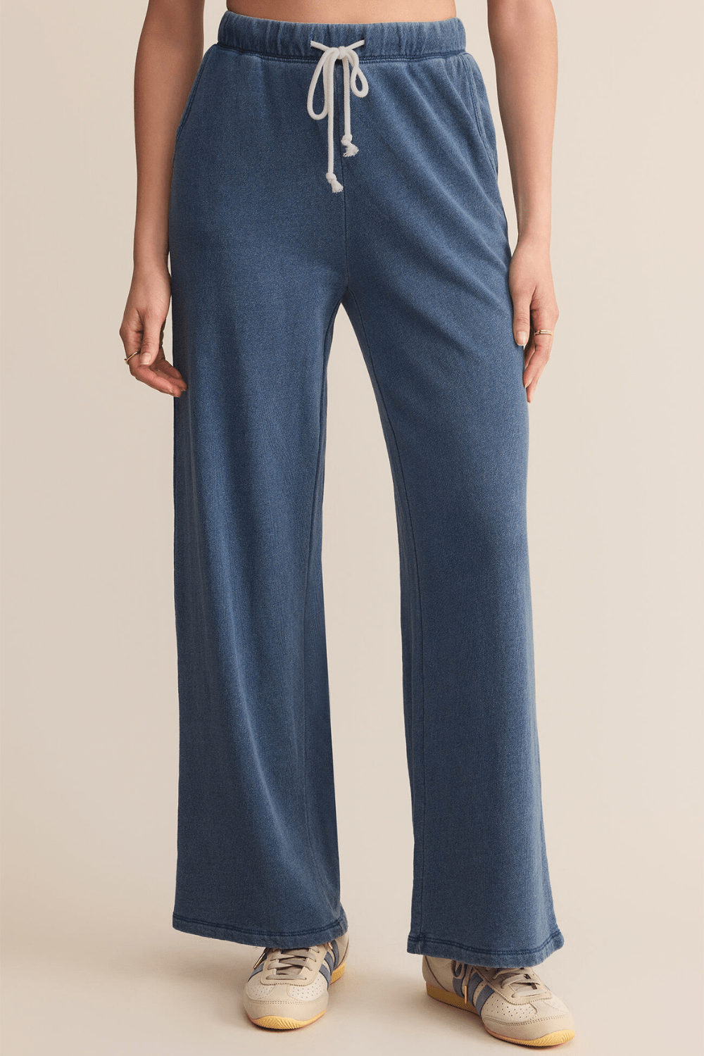 Z Supply Hunter Knit Denim Pant - Vintage Indigo - Z Supply