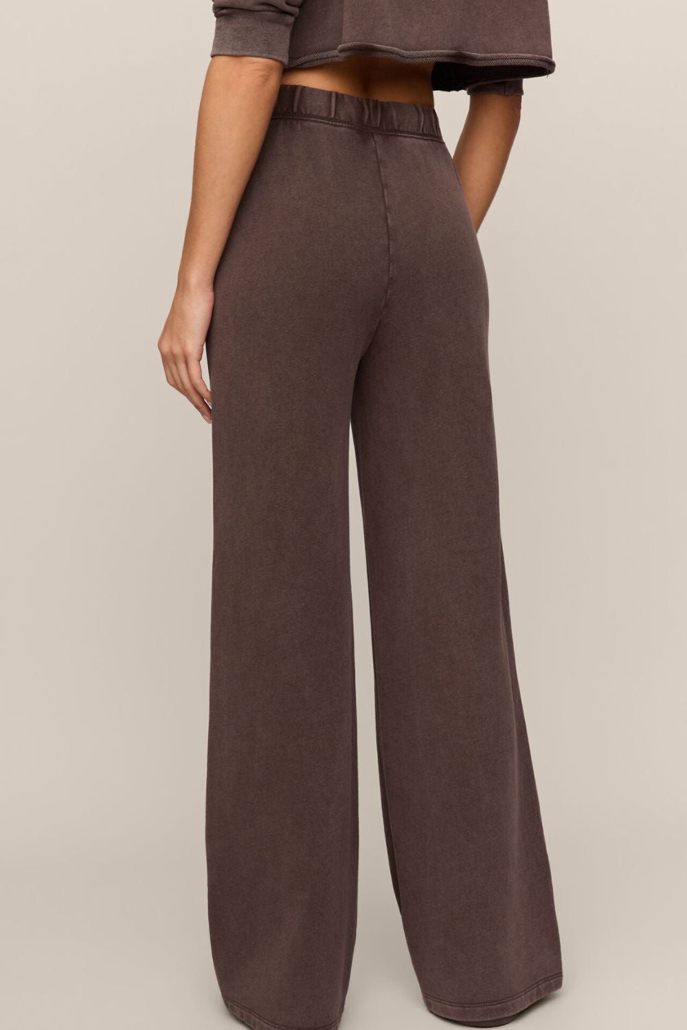Z Supply Hunter Knit Pant- Dark Chocolate - Z Supply