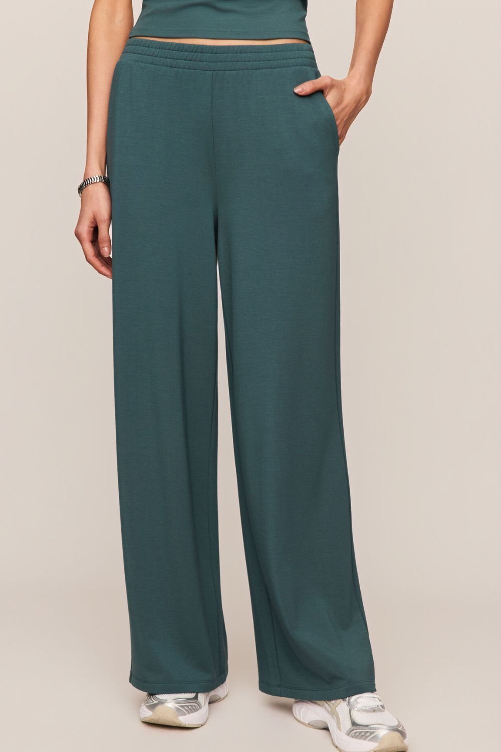 Z Supply In Transit Modal Pant- Emerald Cove - Z Supply