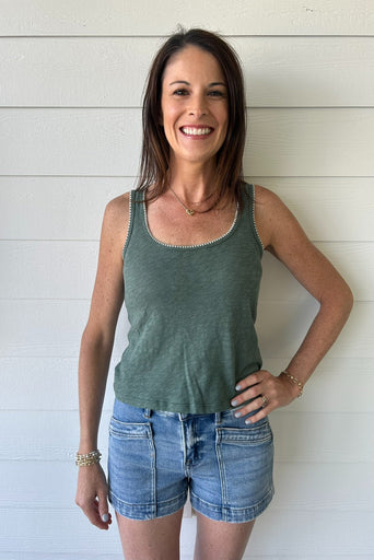 Z Supply Julian Crochet Tank - Z Supply