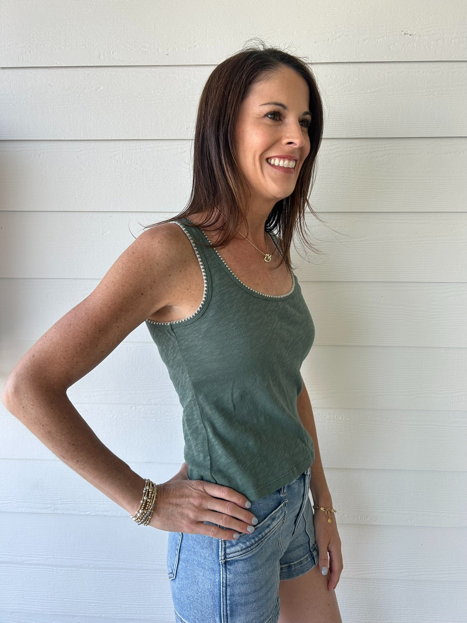 Z Supply Julian Crochet Tank - Z Supply